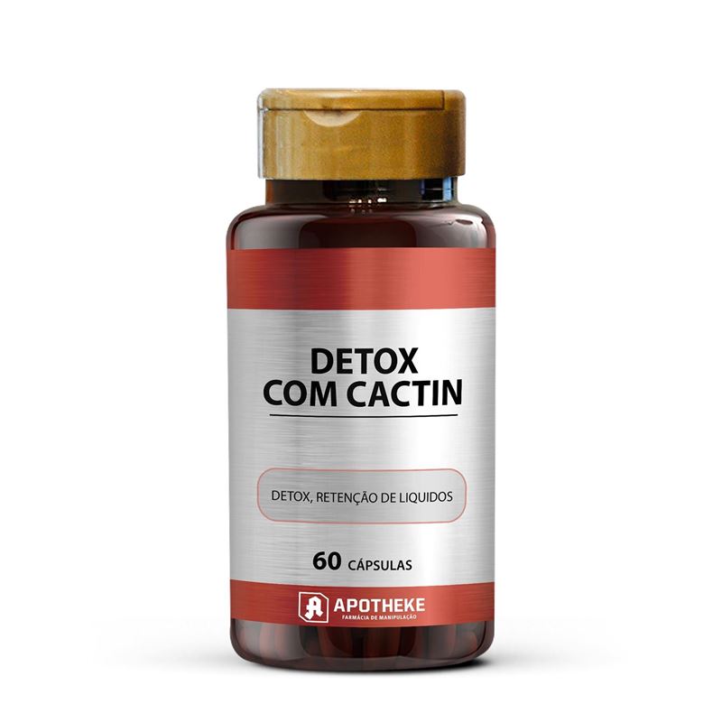 Detox com Cactin 60 Cápsulas