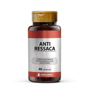 Anti Ressaca 40 cápsulas
